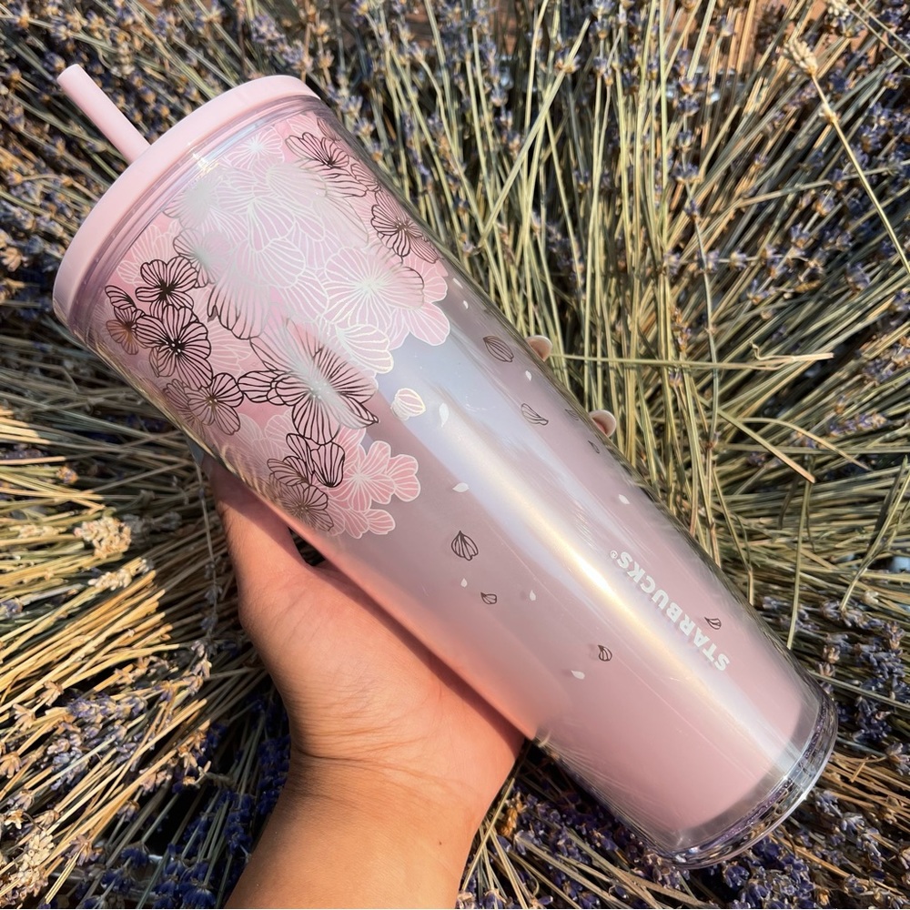 Starbucks Sakura Floral Tumbler HTF Rare Asia Exclusive